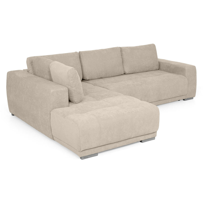 MONZA Colțar extensibil, șezlong stânga/dreapta, stofă