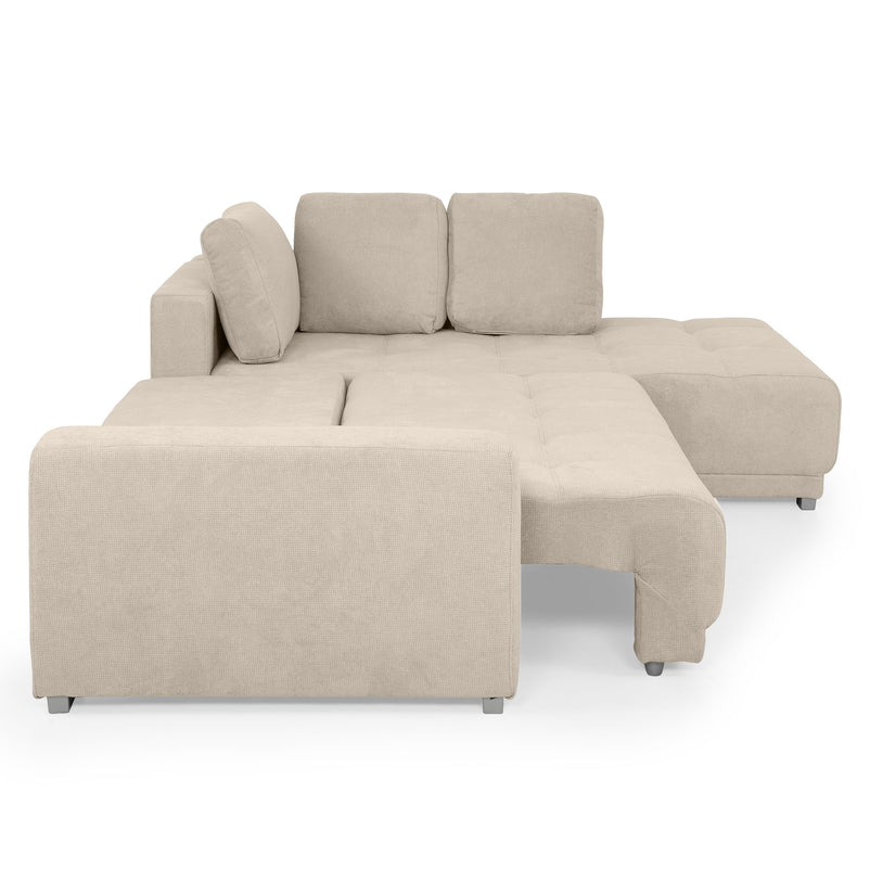 MONZA Colțar extensibil, șezlong stânga/dreapta, stofă