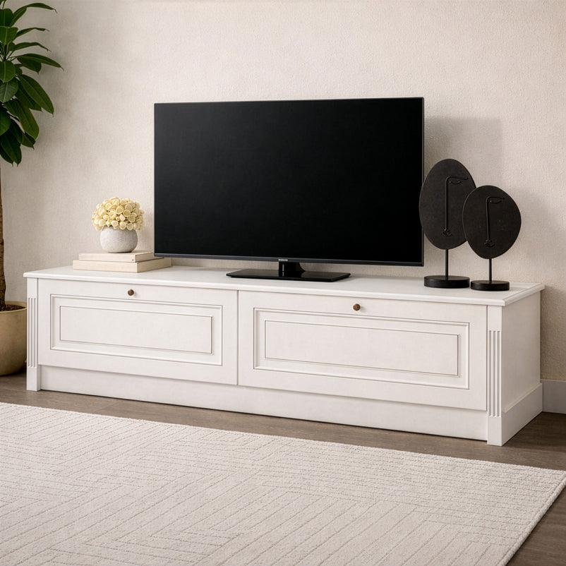 JAZZ Comodă TV, 2 uși rabatabile