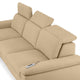 SOUND Colțar șezlong stânga/dreapta, 1 recliner electric și mecanism tetiere, stofă