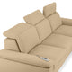 SOUND Colțar șezlong stânga/dreapta, 1 recliner electric și mecanism tetiere, stofă