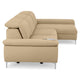 SOUND Colțar șezlong stânga/dreapta, 1 recliner electric și mecanism tetiere, stofă