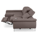 SOUND Colțar șezlong stânga/dreapta, 1 recliner electric și mecanism tetiere, stofă