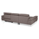 SOUND Colțar șezlong stânga/dreapta, 1 recliner electric și mecanism tetiere, stofă