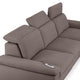 SOUND Colțar șezlong stânga/dreapta, 1 recliner electric și mecanism tetiere, stofă