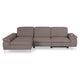 SOUND Colțar șezlong stânga/dreapta, 1 recliner electric și mecanism tetiere, stofă