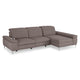 SOUND Colțar șezlong stânga/dreapta, 1 recliner electric și mecanism tetiere, stofă