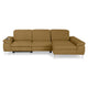 SOUND Colțar șezlong stânga/dreapta, 1 recliner electric și mecanism tetiere, stofă