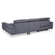 SOUND Colțar șezlong stânga/dreapta, 1 recliner electric și mecanism tetiere, stofă