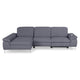 SOUND Colțar șezlong stânga/dreapta, 1 recliner electric și mecanism tetiere, stofă