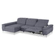 SOUND Colțar șezlong stânga/dreapta, 1 recliner electric și mecanism tetiere, stofă