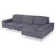 SOUND Colțar șezlong stânga/dreapta, 1 recliner electric și mecanism tetiere, stofă