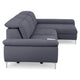 SOUND Colțar șezlong stânga/dreapta, 1 recliner electric și mecanism tetiere, stofă