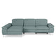 SOUND Colțar șezlong stânga/dreapta, 1 recliner electric și mecanism tetiere, stofă