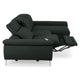 SOUND Colțar șezlong stânga/dreapta, 1 recliner electric și mecanism tetiere, stofă