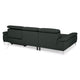 SOUND Colțar șezlong stânga/dreapta, 1 recliner electric și mecanism tetiere, stofă