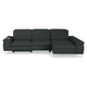 SOUND Colțar șezlong stânga/dreapta, 1 recliner electric și mecanism tetiere, stofă