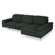 SOUND Colțar șezlong stânga/dreapta, 1 recliner electric și mecanism tetiere, stofă