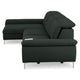 SOUND Colțar șezlong stânga/dreapta, 1 recliner electric și mecanism tetiere, stofă