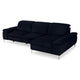 SOUND Colțar șezlong stânga/dreapta, 1 recliner electric și mecanism tetiere, stofă