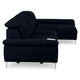 SOUND Colțar șezlong stânga/dreapta, 1 recliner electric și mecanism tetiere, stofă