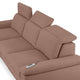 SOUND Colțar șezlong stânga/dreapta, 1 recliner electric și mecanism tetiere, stofă