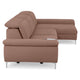 SOUND Colțar șezlong stânga/dreapta, 1 recliner electric și mecanism tetiere, stofă