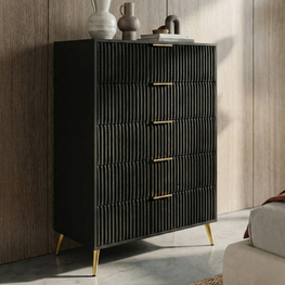 BLACKETT Comodă 5 sertare