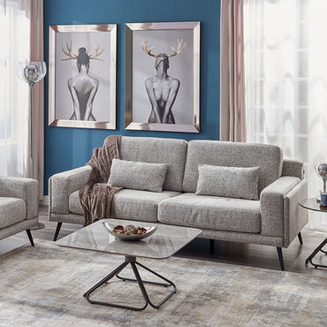 PUNTO Vas decorativ, inox, L.40cm