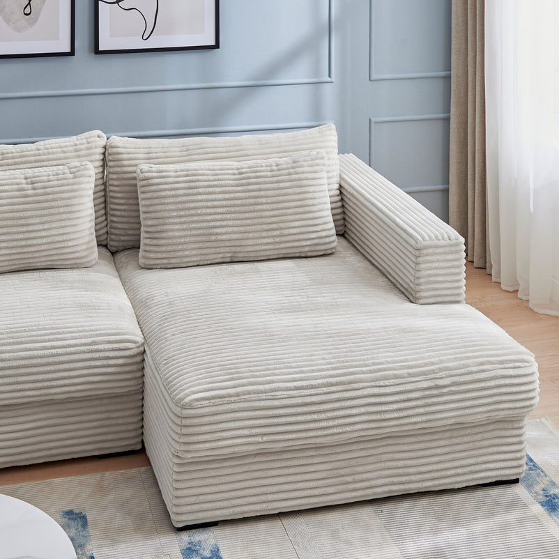 ERDING Colțar extensibil, șezlong stânga/dreapta și ladă depozitare, stofă