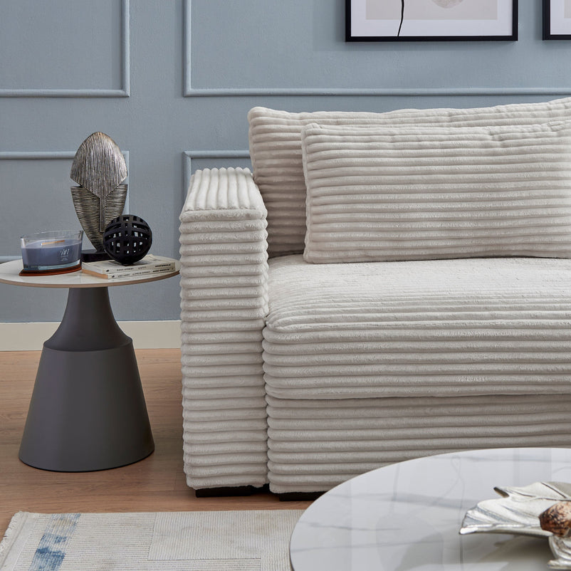 ERDING Colțar extensibil, șezlong stânga/dreapta și ladă depozitare, stofă