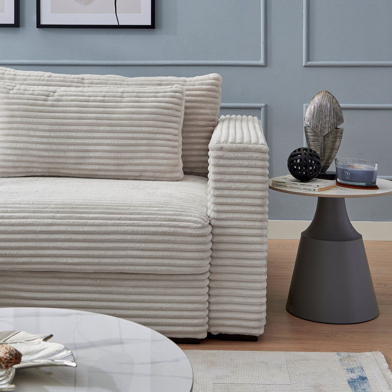 ERDING Colțar extensibil, șezlong stânga/dreapta și ladă depozitare, stofă