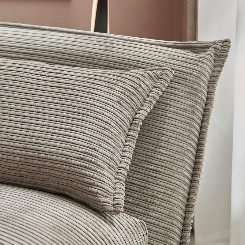 GOSHEN Fotoliu extensibil, stofă