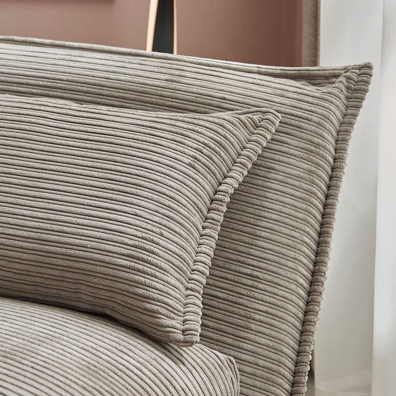 GOSHEN Fotoliu extensibil, stofă