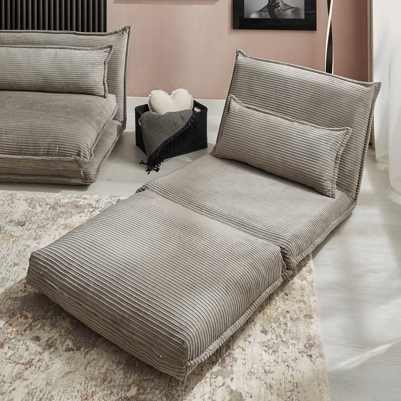 GOSHEN Fotoliu extensibil, stofă