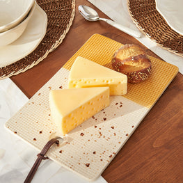 CHEF Platou brânzeturi, ceramică, L.27cm