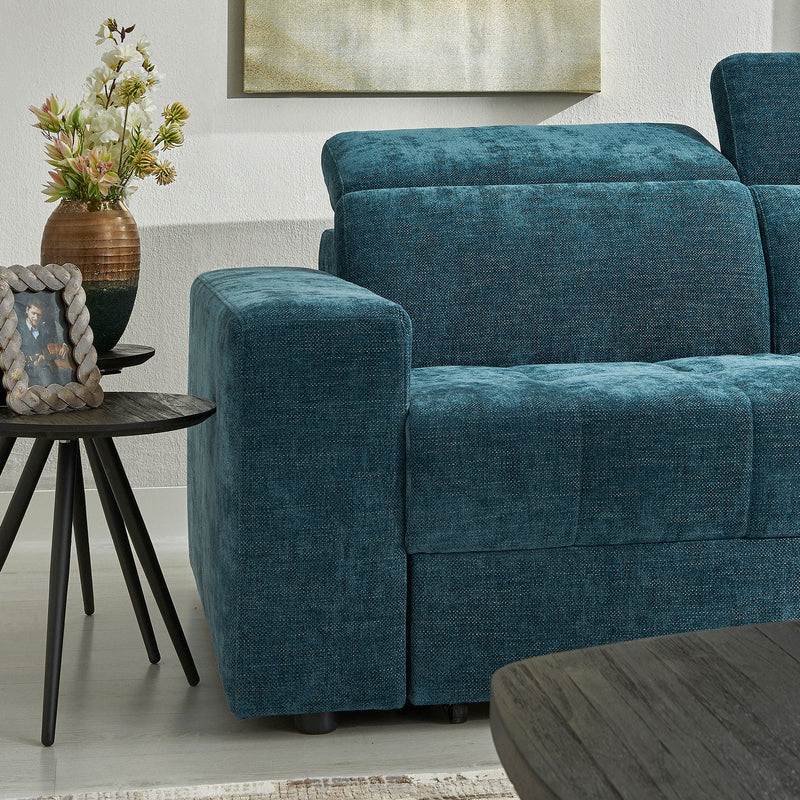 GRETNA Canapea 2 locuri, mecanism tetiere, stofă