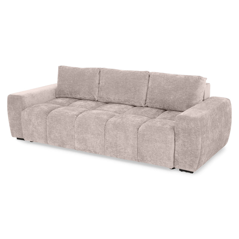 DUNA Canapea extensibilă, 3 locuri, stofă
