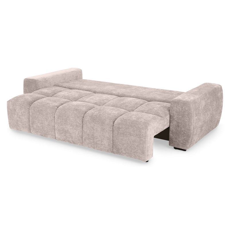 DUNA Canapea extensibilă, 3 locuri, stofă