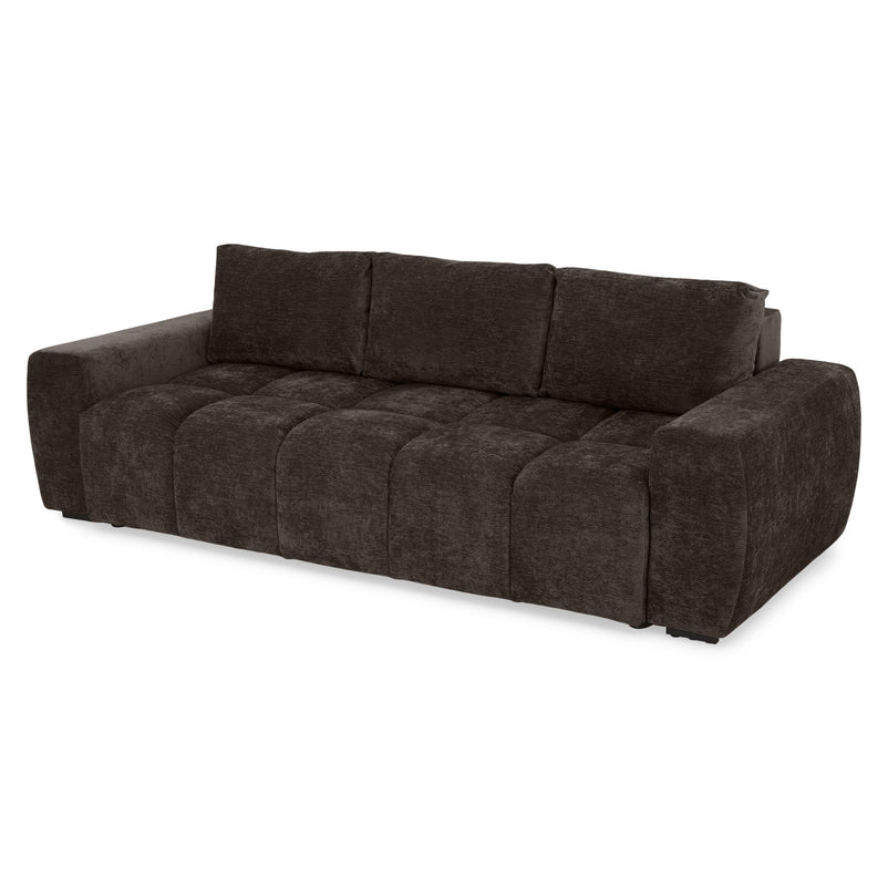 DUNA Canapea extensibilă, 3 locuri, stofă