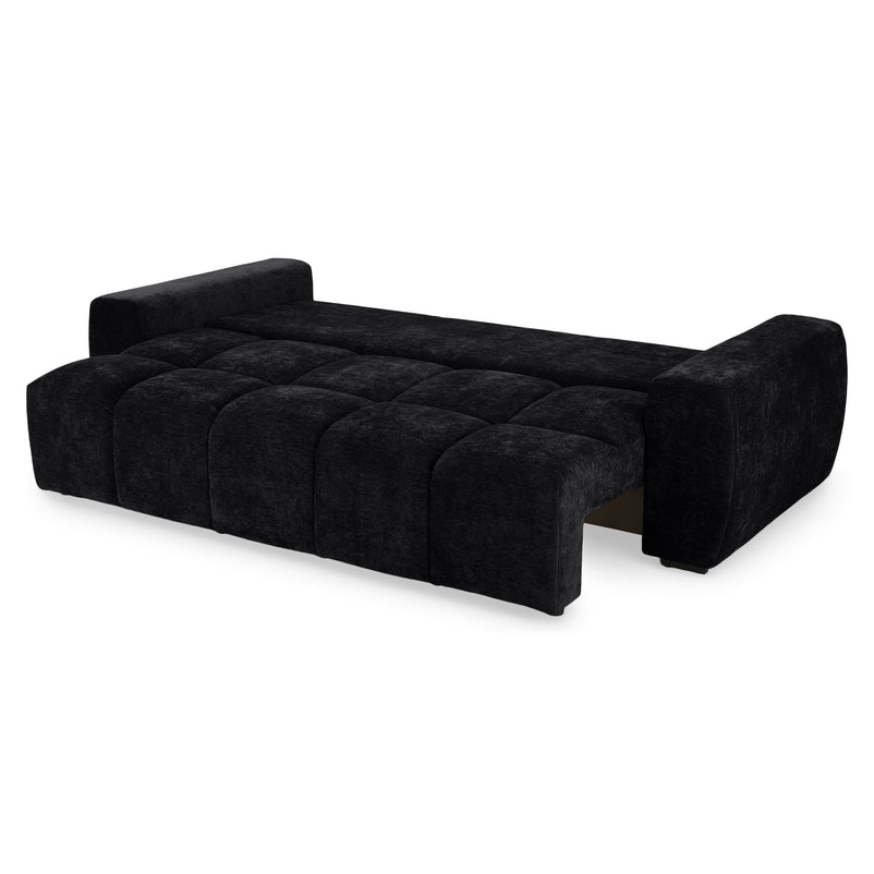 DUNA Canapea extensibilă, 3 locuri, stofă