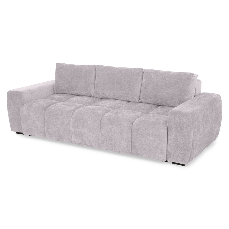 DUNA Canapea extensibilă, 3 locuri, stofă
