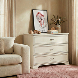 CHARME Comodă copii, 3 sertare