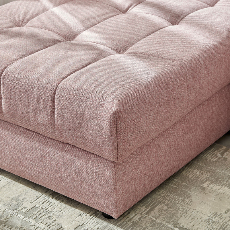 HAINES Colțar extensibil, șezlong stânga/dreapta, stofă