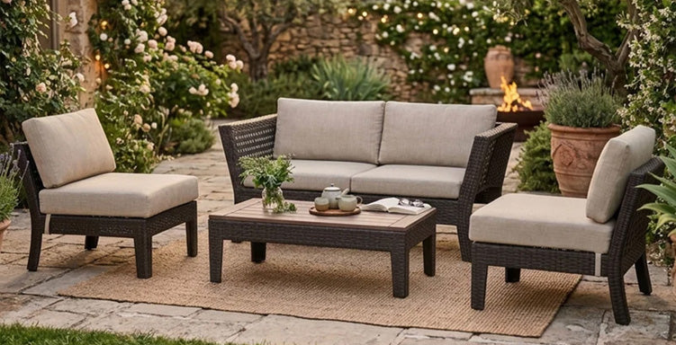 TERASĂ ȘI GRĂDINĂ! Mii de piese de mobilier și decorațiuni pentru exterior de la Mobexpert
