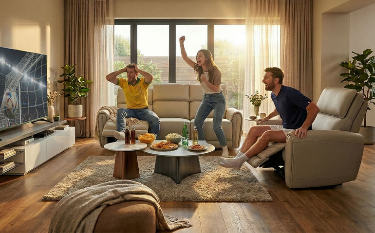 Reduceri de până la 30% la o selecție de canapele și fotolii cu reclinercu recliner de la Mobexpert 