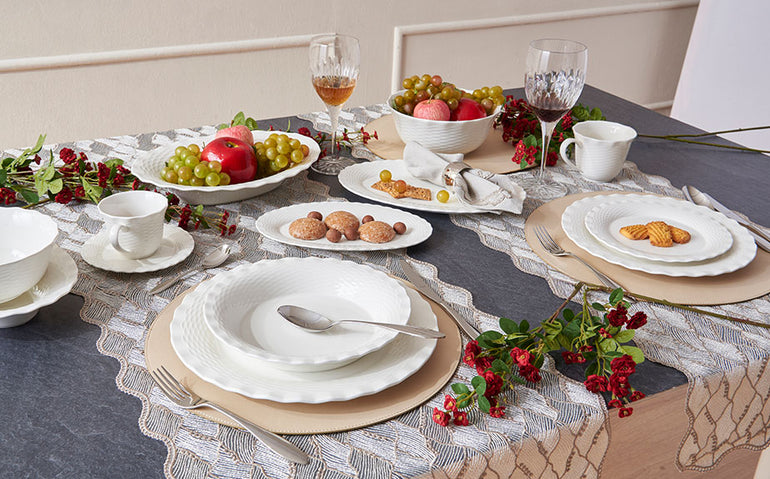 20% REDUCERE la o selecție de veselă, fețe de masă și tacâmuri de la Mobexpert 