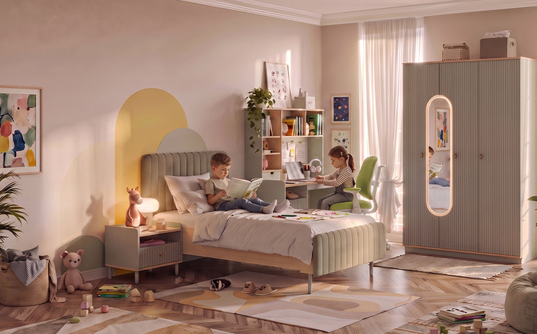 20% REDUCERE la achiziția a minim 3 piese de mobilier dintr-o selecție de peste 700 de produse din colecția MexKids de la Mobexpert 