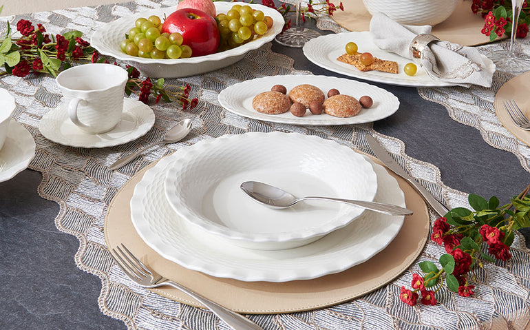 20% REDUCERE la o selecție de veselă, fețe de masă și tacâmuri de la Mobexpert 