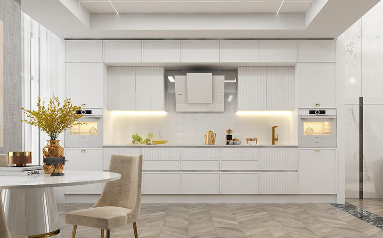 BUCĂTĂRII LA COMANDĂ! Alege modelul preferat și noi ți-l realizăm exact pe dimensiunile și stilul spațiului tău de la Mobexpert 